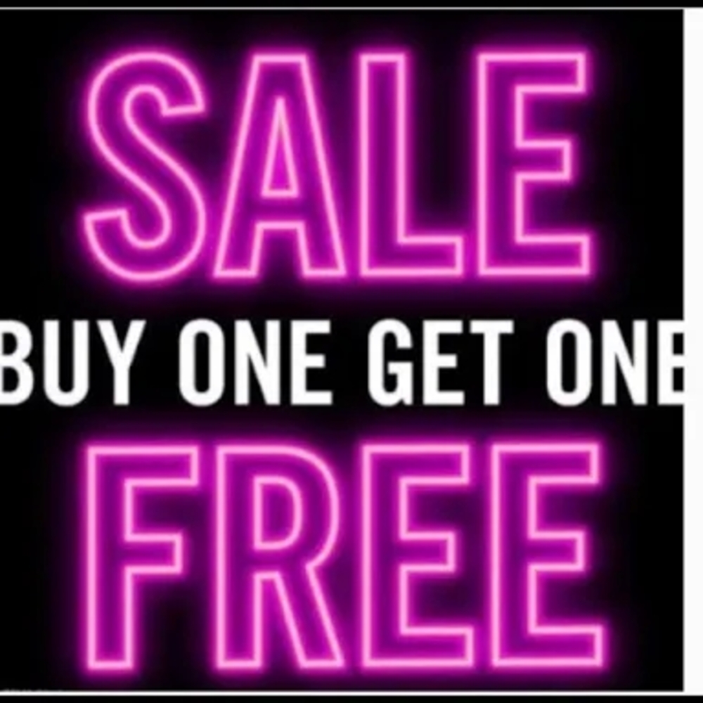 Neon Pink Sale Sign